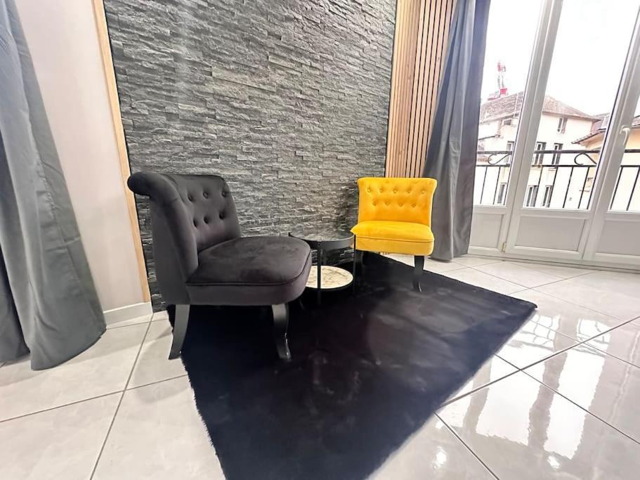 E Servagnat T3 Luxe Avec Sauna Jacuzzi Et Hammam 에페르네이 외부 사진