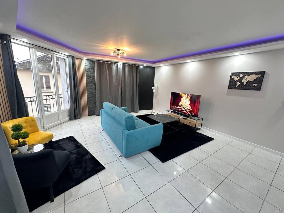E Servagnat T3 Luxe Avec Sauna Jacuzzi Et Hammam 에페르네이 외부 사진