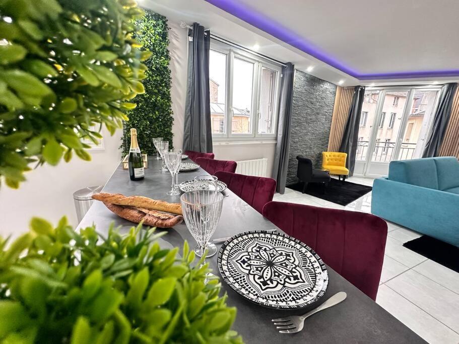 E Servagnat T3 Luxe Avec Sauna Jacuzzi Et Hammam 에페르네이 외부 사진